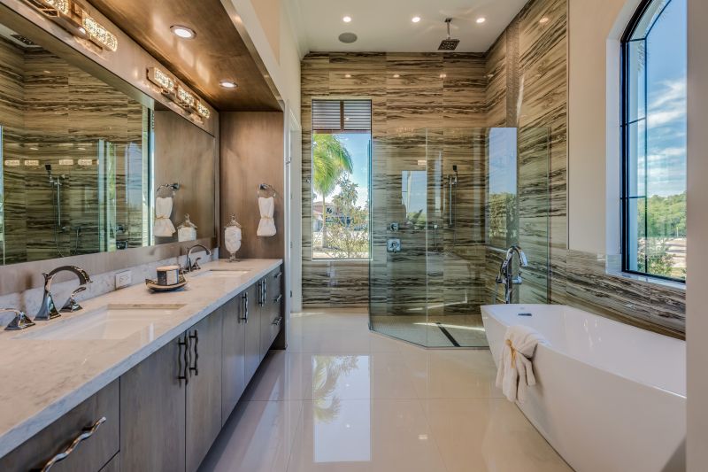 Modern Master Bathroom